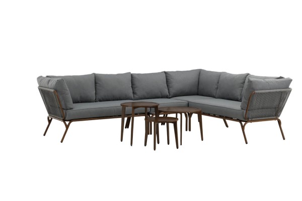 Roxo hörngrupp brun/grå Venture Home