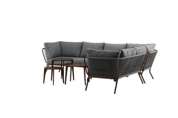 Roxo hörngrupp brun/grå Venture Home