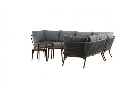 Roxo hörngrupp brun/grå Venture Home