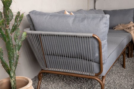 Roxo hörngrupp brun/grå Venture Home