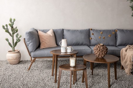 Roxo hörngrupp brun/grå Venture Home