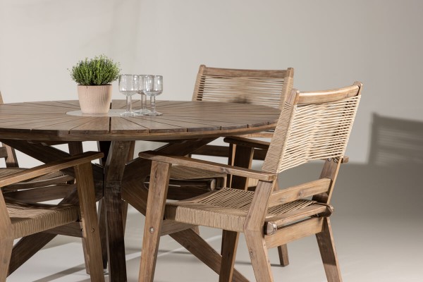 Rosario & Peter matgrupp brun Venture Home