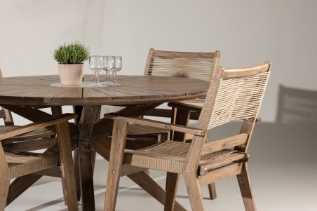 Rosario & Peter matgrupp brun Venture Home