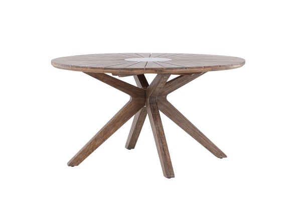 Rosario matbord Ø140 cm brun Venture Home