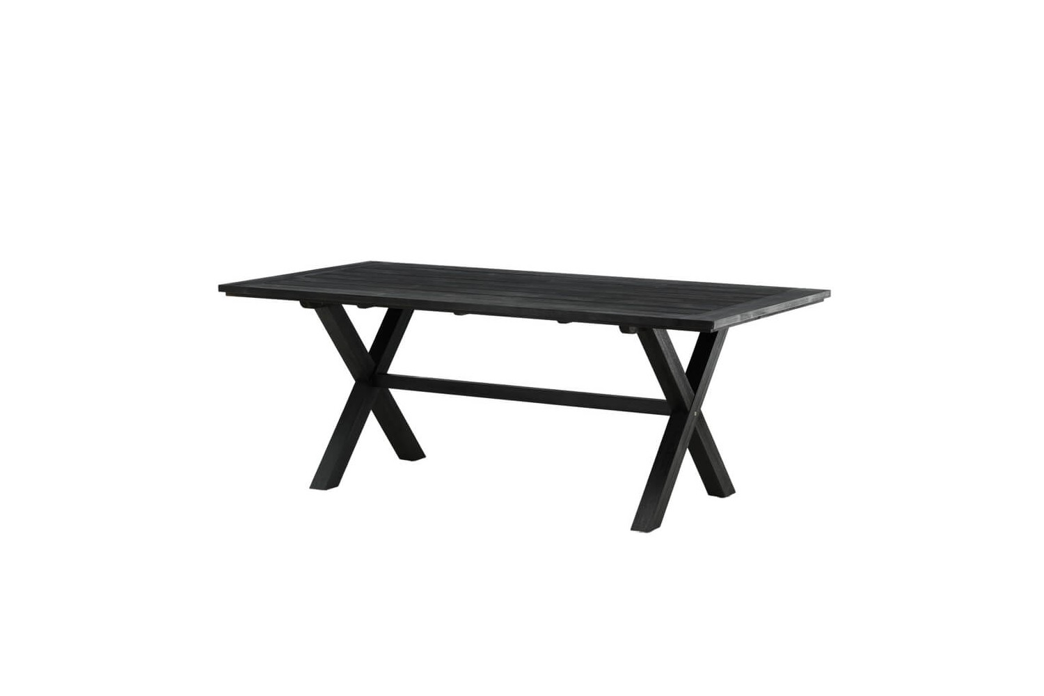 Rives matbord 200x100x75 cm svart Venture Home Rives matbord 200x100x75 cm svart Venture Home