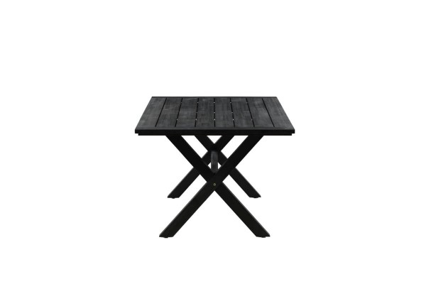 Rives matbord 200x100x75 cm svart Venture Home