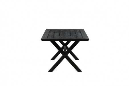 Rives matbord 200x100x75 cm svart Venture Home