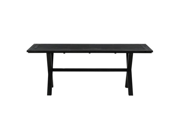 Rives matbord 200x100x75 cm svart Venture Home
