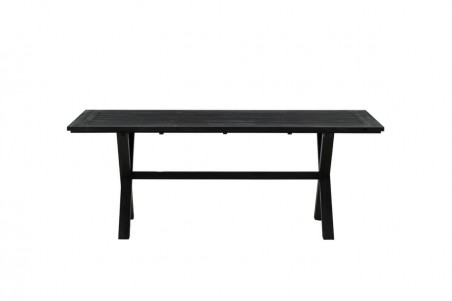 Rives matbord 200x100x75 cm svart Venture Home