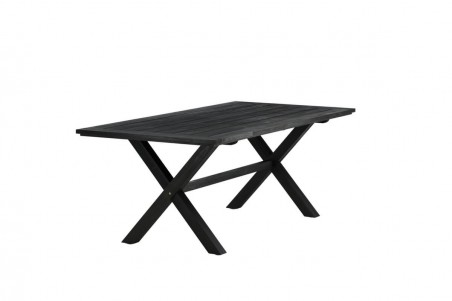 Rives matbord 200x100x75 cm svart Venture Home