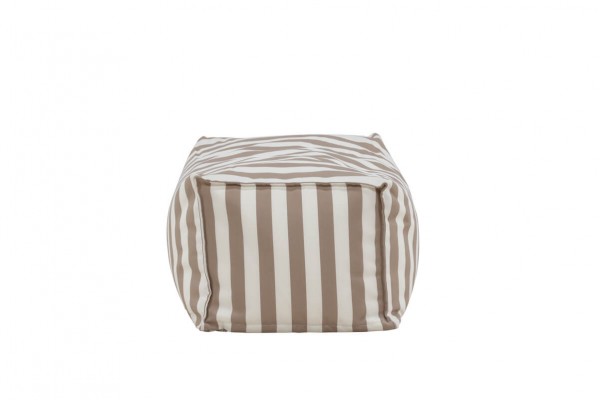 Redang ottoman beige/vit randig Venture Home