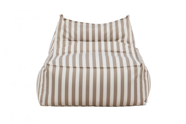Redang loungebag beige/vit randig Venture Home