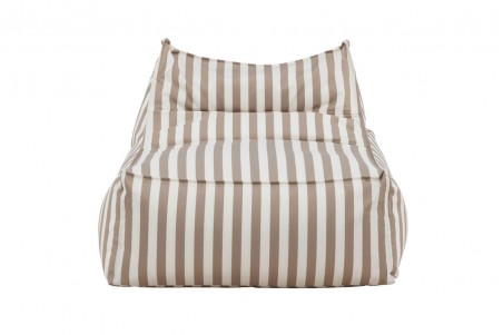 Redang loungebag beige/vit randig Venture Home