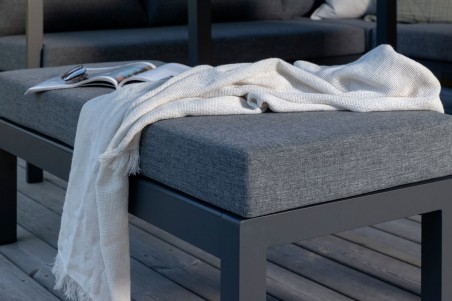 Ramos hörngrupp svart/grå Venture Home