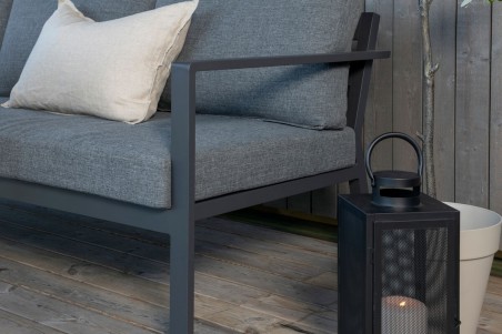 Ramos hörngrupp svart/grå Venture Home