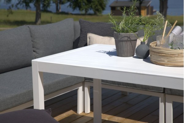 Ramos hörngrupp vit/grå Venture Home
