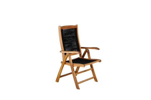Peter positionsstol 2-pack natur/svart Venture Home
