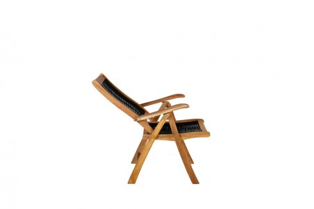 Peter positionsstol 2-pack natur/svart Venture Home