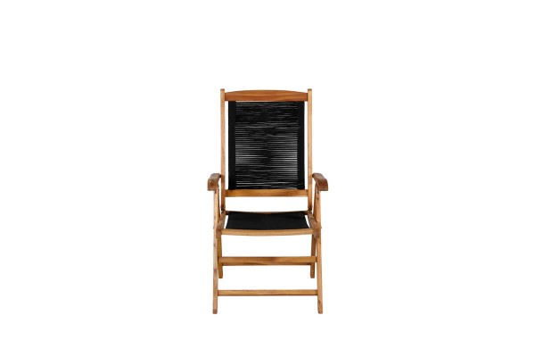 Peter positionsstol 2-pack natur/svart Venture Home