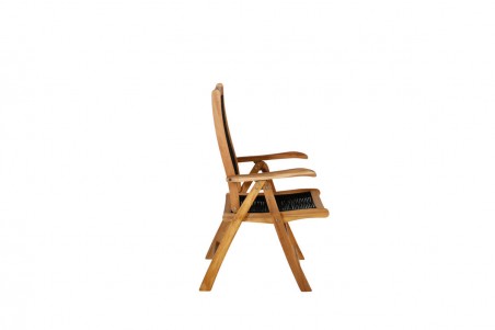 Peter positionsstol 2-pack natur/svart Venture Home