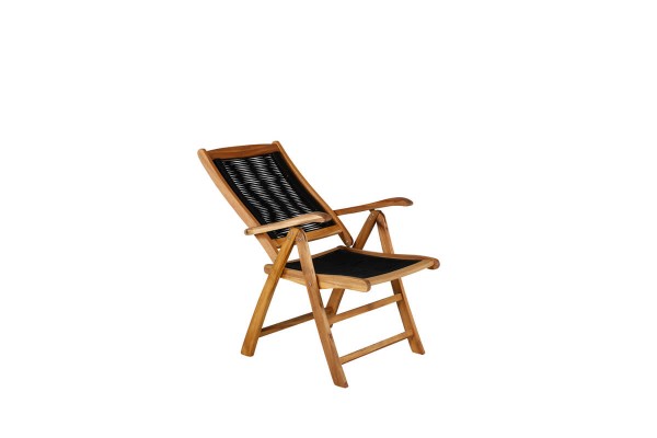 Peter positionsstol 2-pack natur/svart Venture Home