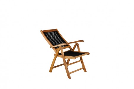 Peter positionsstol 2-pack natur/svart Venture Home