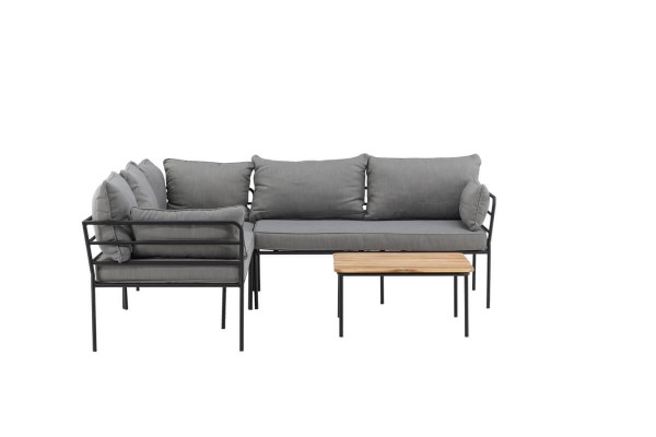 Penh hörngrupp svart/grå Venture Home