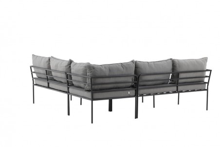 Penh hörngrupp svart/grå Venture Home