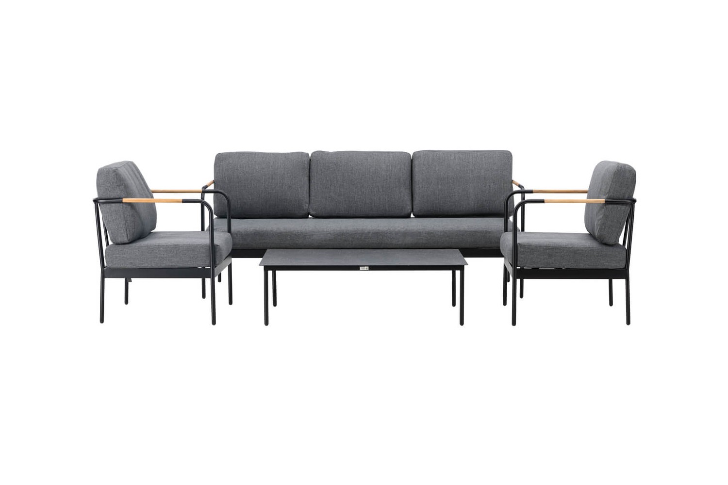 Pehnna soffgrupp svart/grå Venture Home Pehnna soffgrupp svart/grå Venture Home
