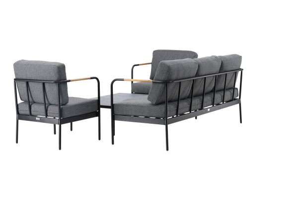 Pehnna soffgrupp svart/grå Venture Home