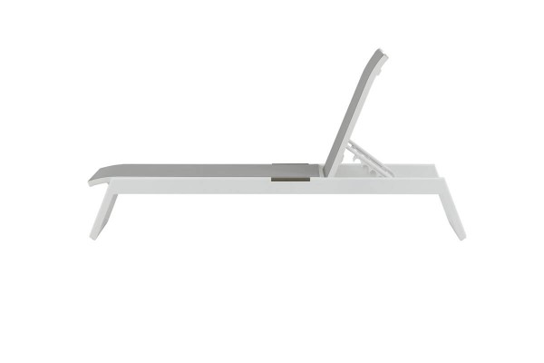 Parma solsäng 2-pack vit/grå Venture Design