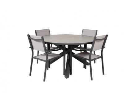 Parma & Copacabana matgrupp mörkgrå Venture Home