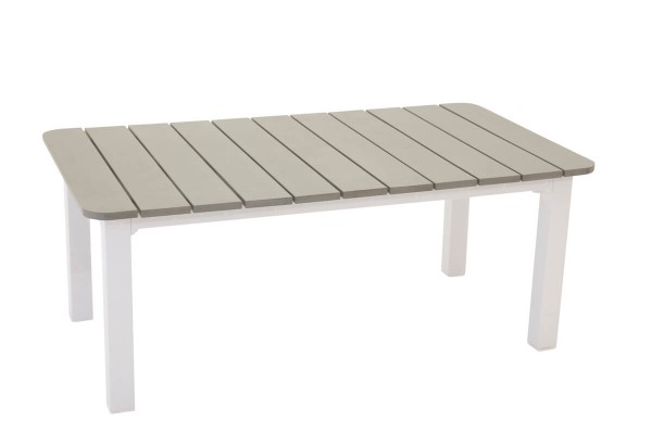 Parma soffbord 110x60x47 cm grå/vit Venture Home