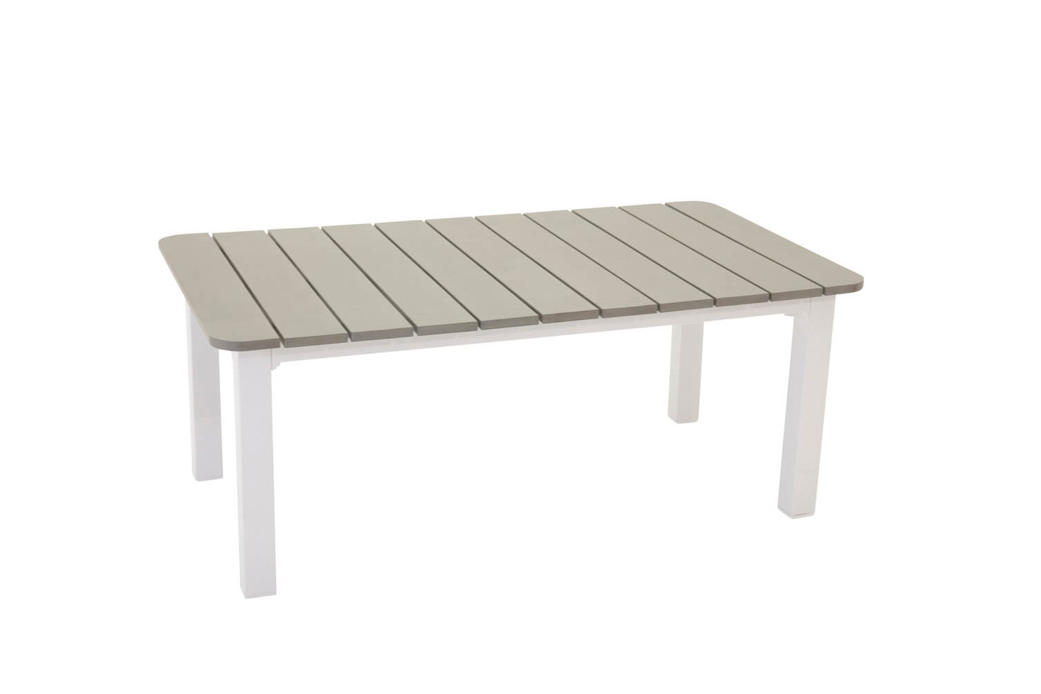 Parma soffbord 110x60x47 cm grå/vit Venture Home Parma soffbord 110x60x47 cm grå/vit Venture Home