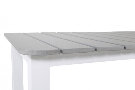 Parma soffbord 110x60x47 cm grå/vit Venture Home