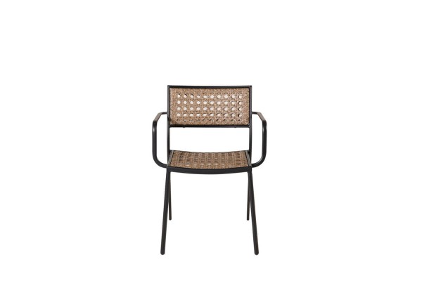 Paola matstol 4-pack svart/natur Venture Home