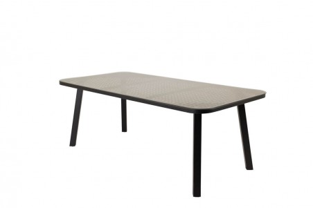 Paola matbord 200x100x74 cm svart Venture Home