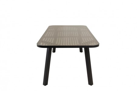 Paola matbord 200x100x74 cm svart Venture Home
