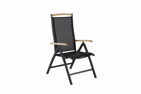 Panama pos.stol 2-pack svart Venture Home