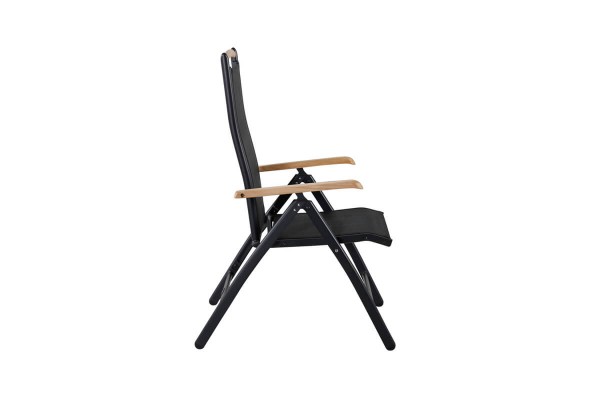 Panama pos.stol 2-pack svart Venture Home