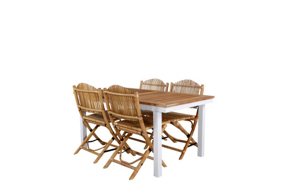 Panama & Cane matgrupp natur/vit Venture Home