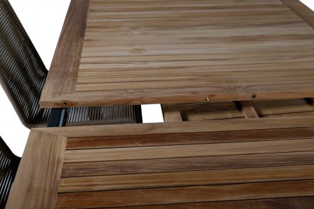 Panama & Lindos matgrupp svart/brun Venture Home