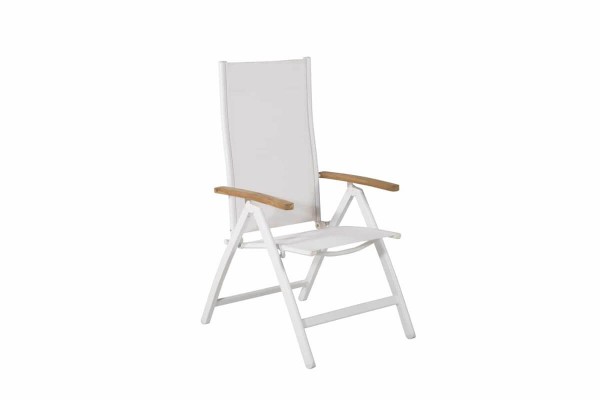 Panama positionsstol 2-pack vit Venture Home