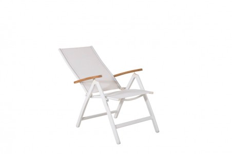 Panama positionsstol 2-pack vit Venture Home