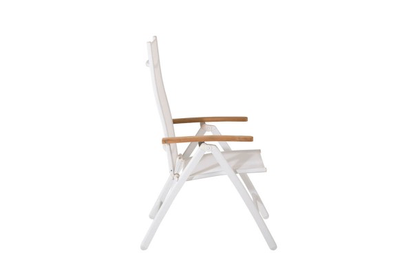 Panama positionsstol 2-pack vit Venture Home