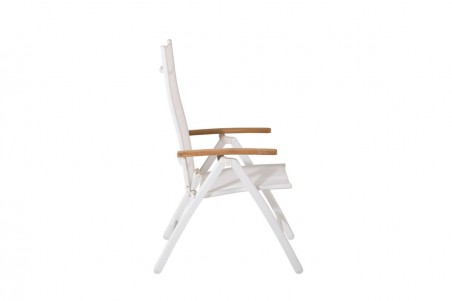 Panama positionsstol 2-pack vit Venture Home