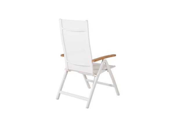 Panama positionsstol 2-pack vit Venture Home