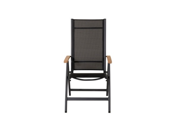Panama positionsstol 2-pack svart Venture Home