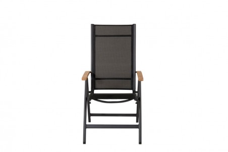 Panama positionsstol 2-pack svart Venture Home