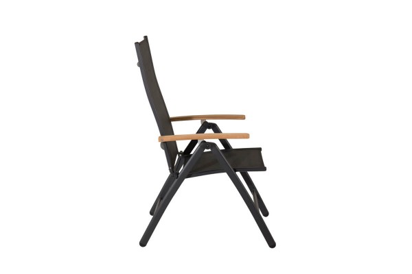 Panama positionsstol 2-pack svart Venture Home